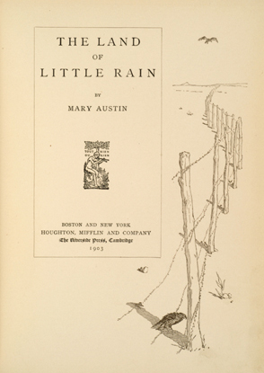 The_Land_of_Little_Rain_title_page